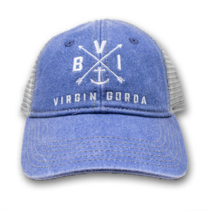 Virgin Gorda BVI Anchor Hat